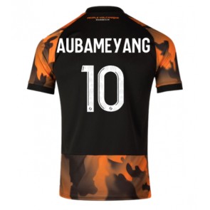 Olympique de Marseille Aubameyang #10 Rezervni Dres 2023-24 Kratak Rukavima